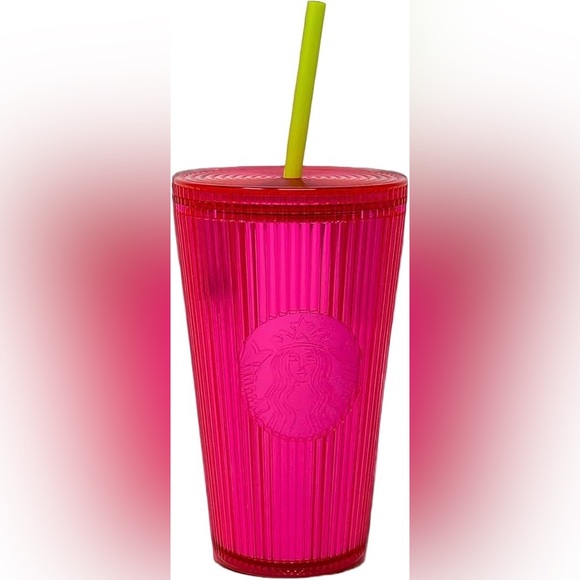 Starbucks Iridescent Magenta Bling Cold Cup (16 oz) - Picture 1 of 3